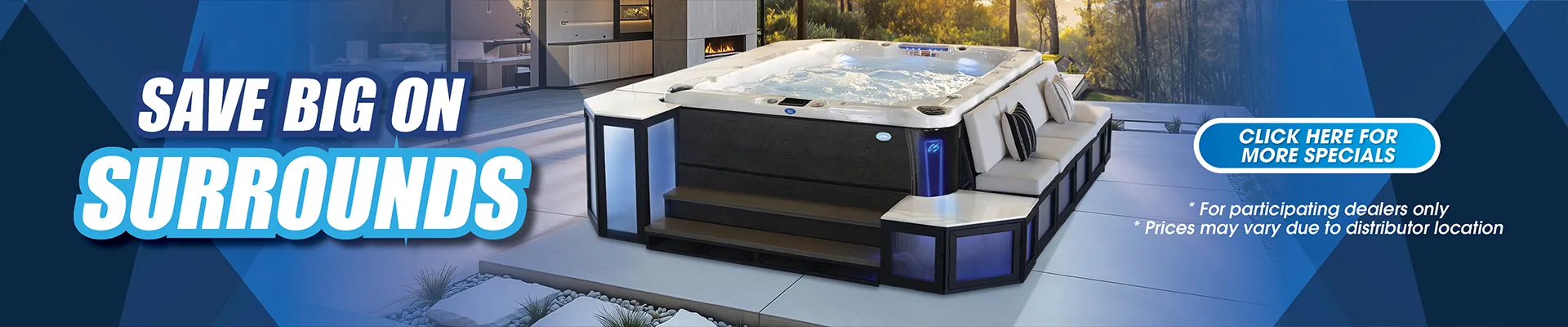 Calspas hot tub being used in a family setting - Greensboro