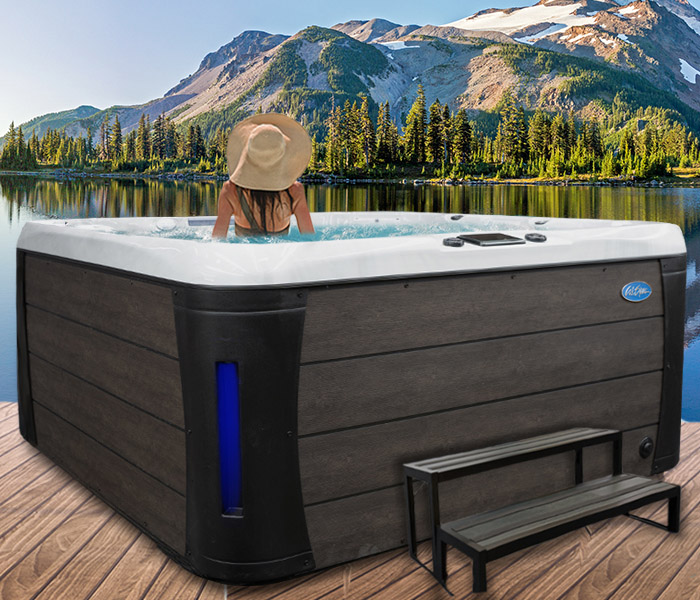 Calspas hot tub being used in a family setting - hot tubs spas for sale Greensboro